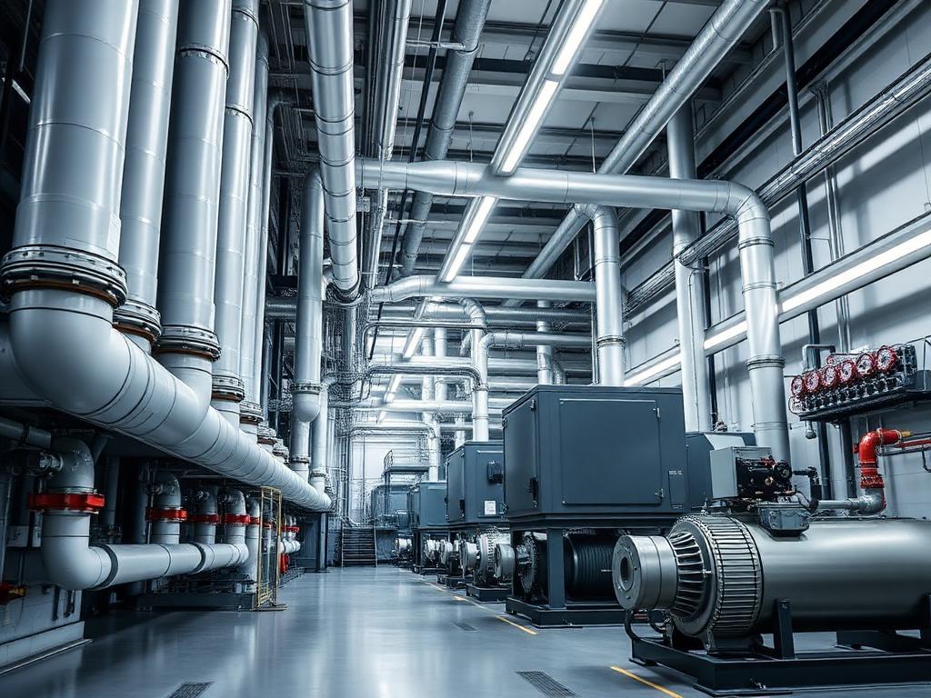 Installation industrielle de récupération de chaleur et optimisation énergétique
